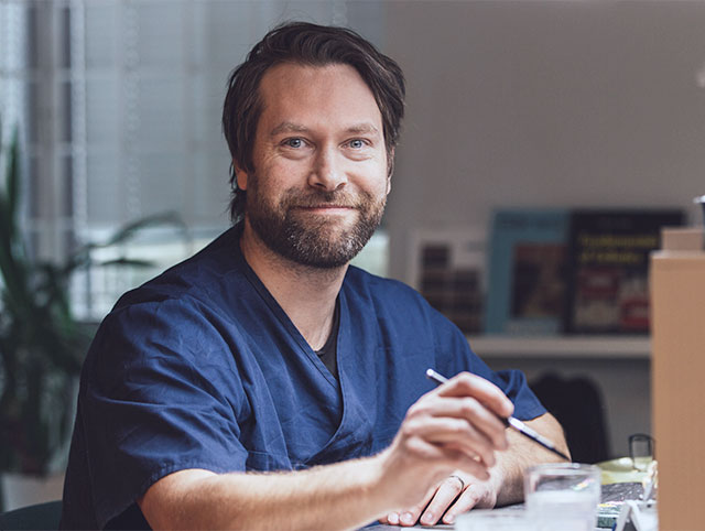 Image of dental technician Per-Åke Ransbäck, Ultra Dental.